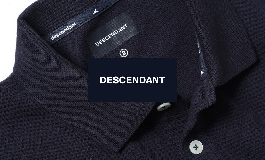 DESCENDANT 23SS 長袖ポロシャツ DESCENDANT 23SS 長袖ポロシャツ 楽天市場】descendant（ポロシャツ