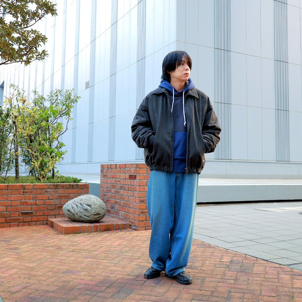 ○★新品未使用　FACETASM　ドットデニムフーデッドジャケット　4　ブルー系 0517120301_6646c8e5e88a8.jpeg