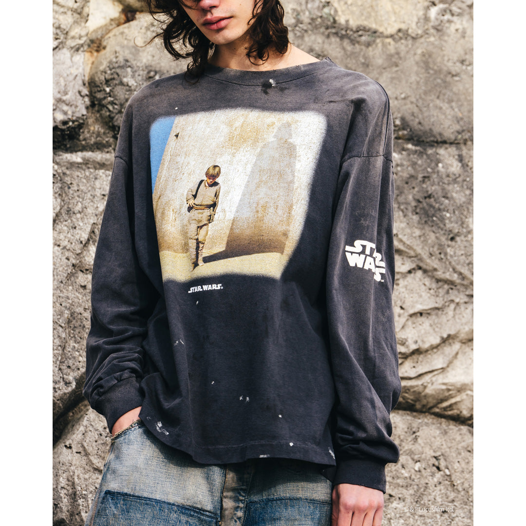 SAINT Mxxxxxx × STAR WARS L/S TEE DARTH VADER