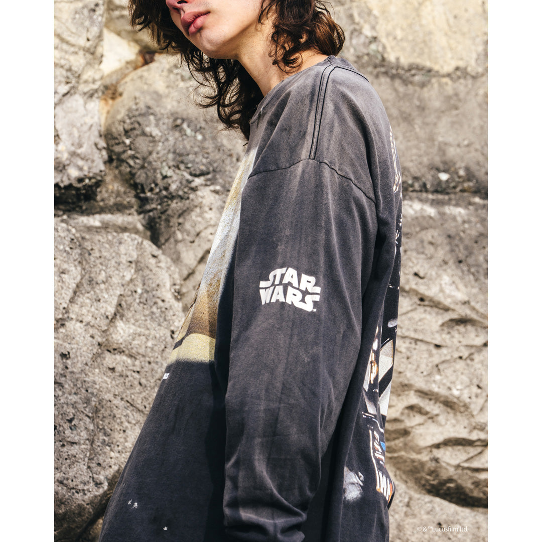 SAINT Mxxxxxx × STAR WARS L/S TEE DARTH VADER