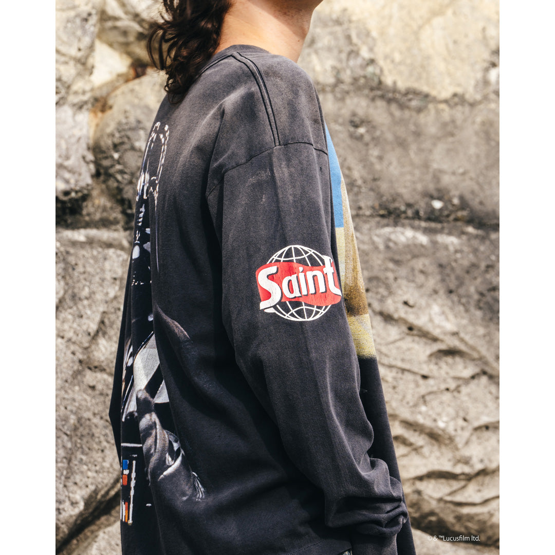 SAINT Mxxxxxx × STAR WARS L/S TEE DARTH VADER