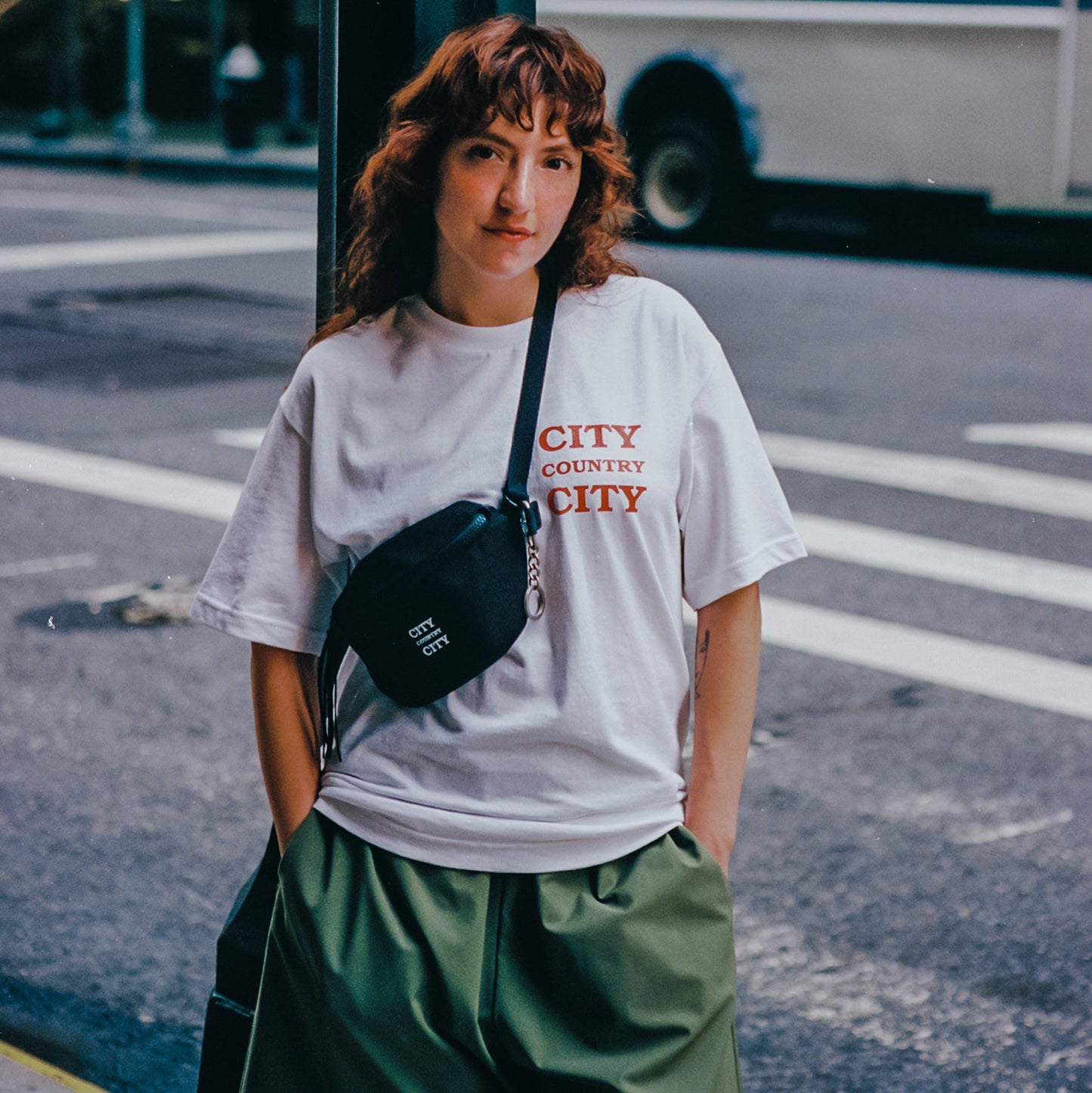 EVERYDAY WAIST POUCH NYLON OXFORD for CITY COUNTRY CITY