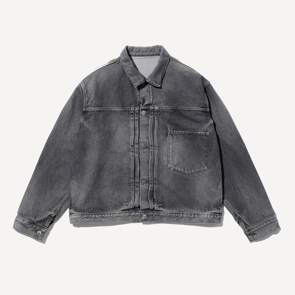 Vintage Gray Denim Jacket