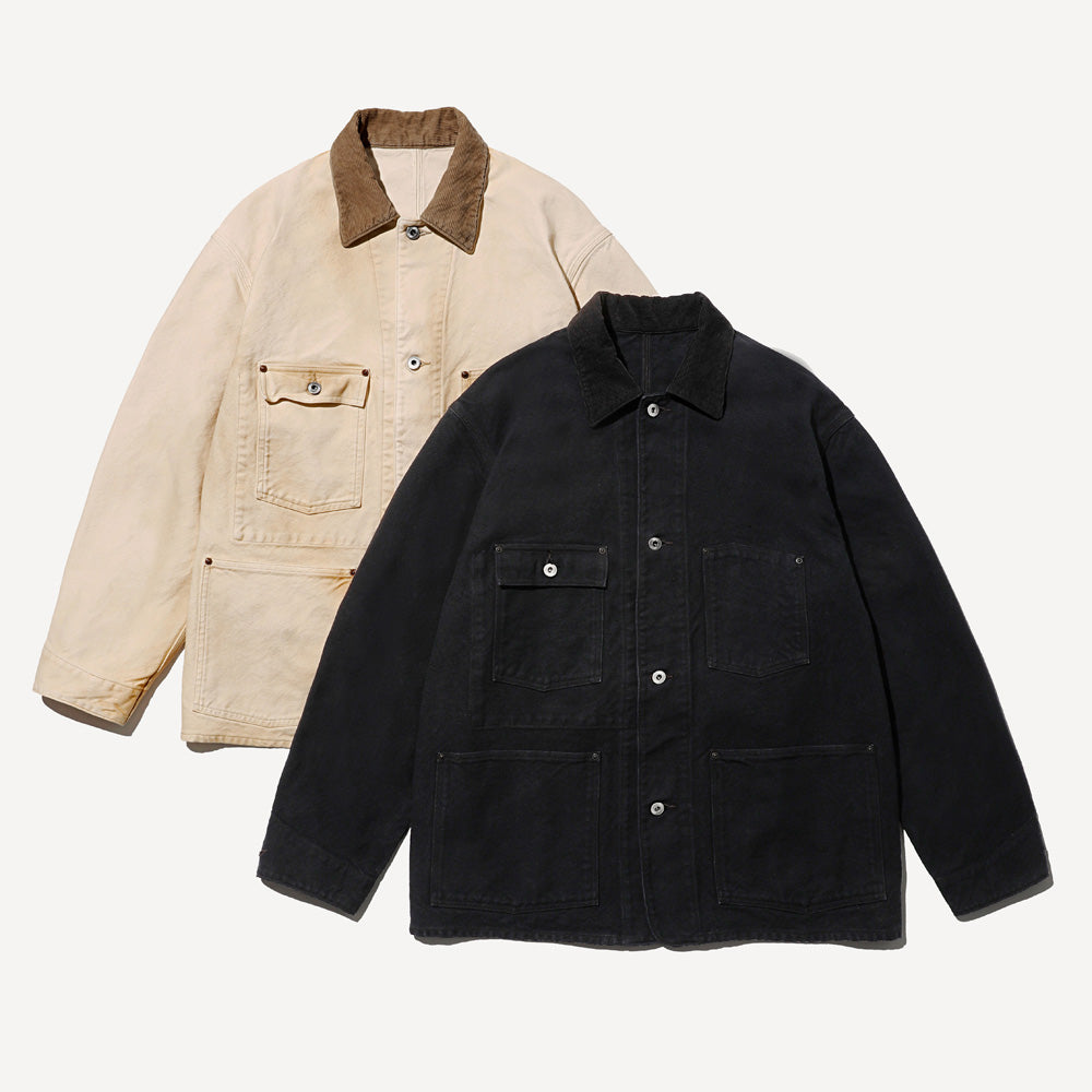 Vintage Silk Hemp Coverall Jacket