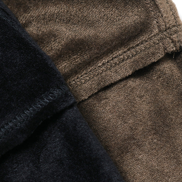 S/S Papillion Emb. Pocket Tee - R/Pe/C/S Velour