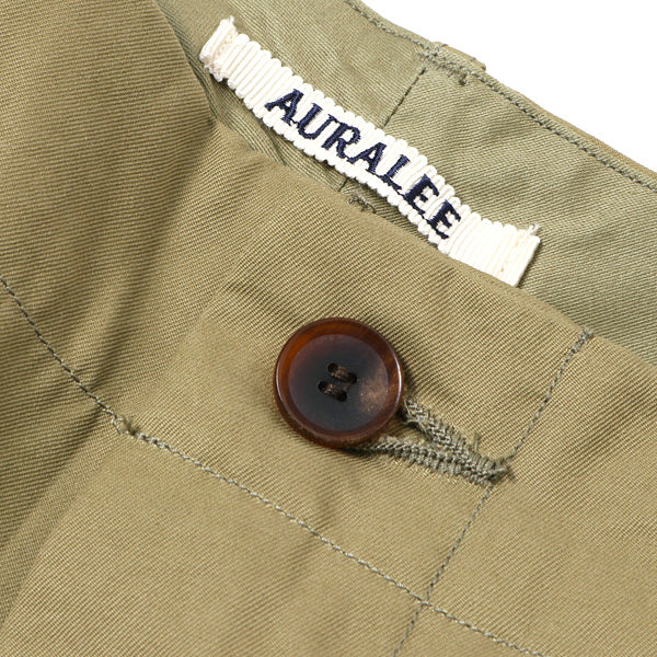 WASHED FINX LIGHT CHINO WIDE PANTS