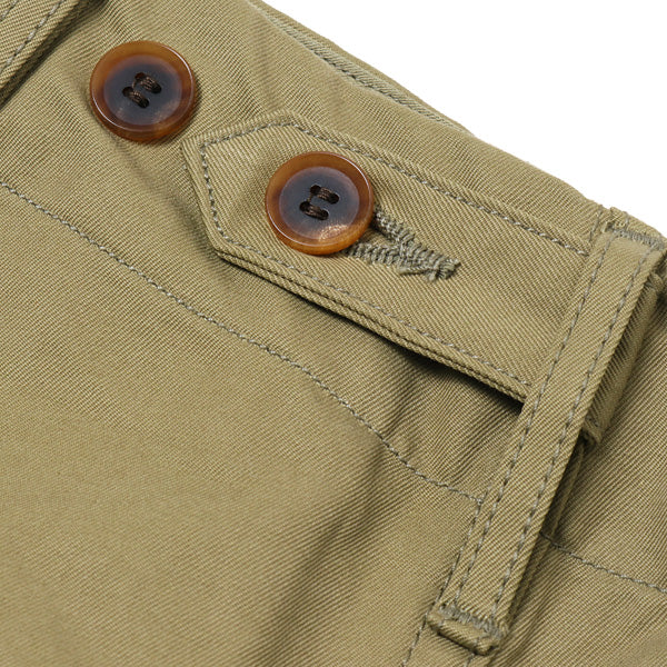 WASHED FINX LIGHT CHINO WIDE PANTS