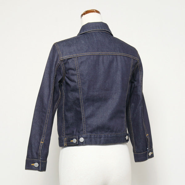 selvage denim kids bluson