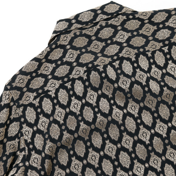 Cut-Off Bottom Classic Shirt-Ac/Cu Jc/Fine Pattern