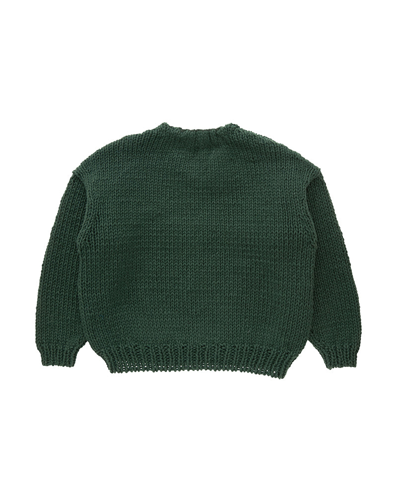 AMPLUS V-NECK HAND-KNIT