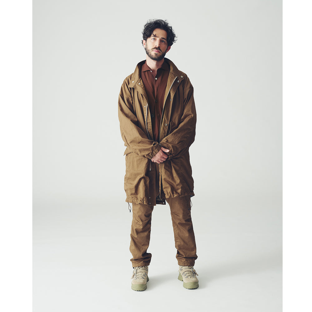 TROOPER COATCOTTON SATINWITH GORE-TEX WINDSTOPPER