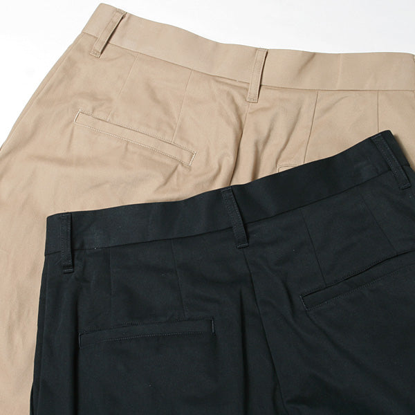 2-TUCK WIDE CHINO PANTS