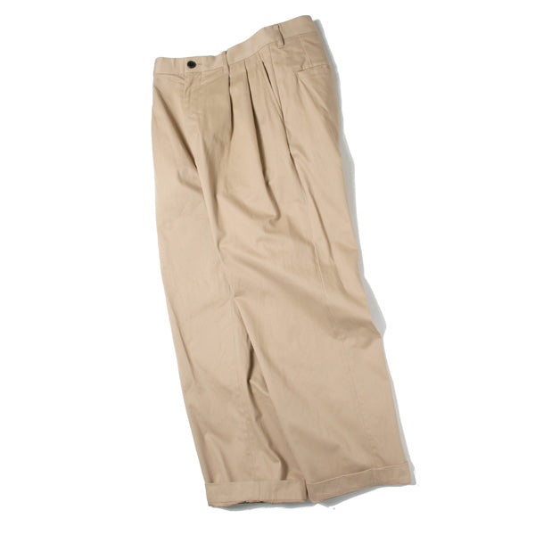 2-TUCK WIDE CHINO PANTS