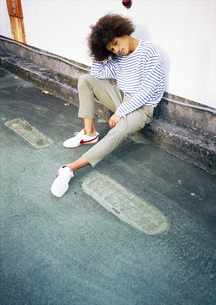 Easy Fit American Vintage Border L-S Tee