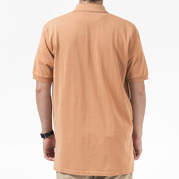 Cotton Linen H/S Polo Sweater
