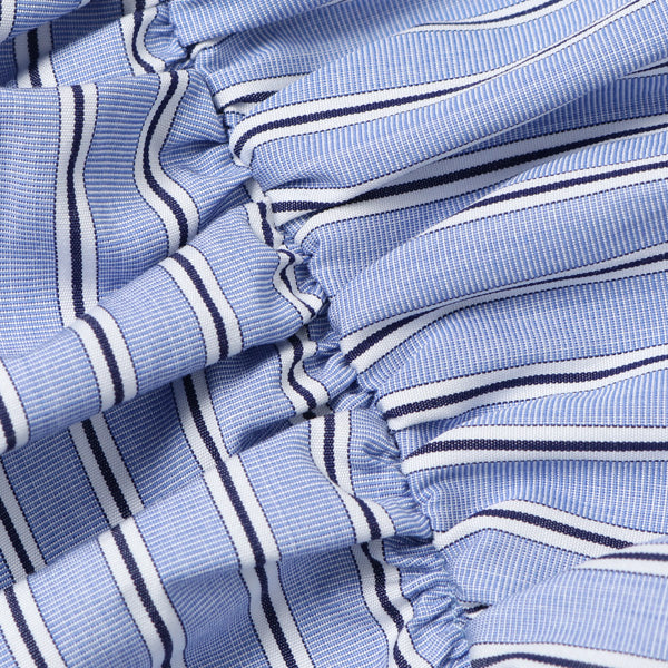 Gather Stripe Shirt