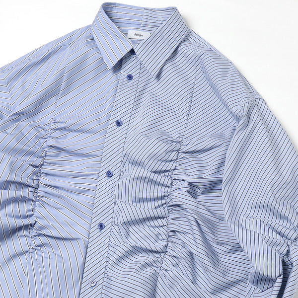 Gather Stripe Shirt