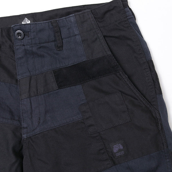 Patched Shorts
