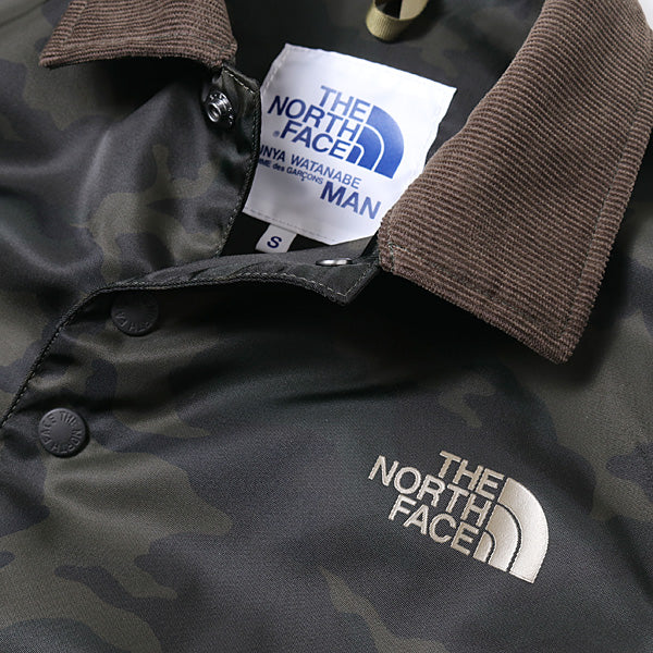 ナイロンツイルプリント×エステル綿グログラン TNF Wネーム J913