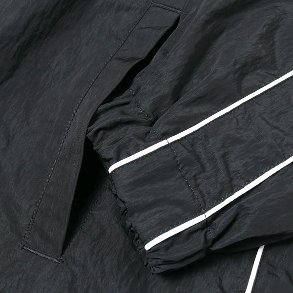 Nylon track zip blouson