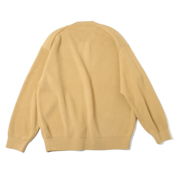 SUPER HARD TWIST RIB KNIT CARDIGAN