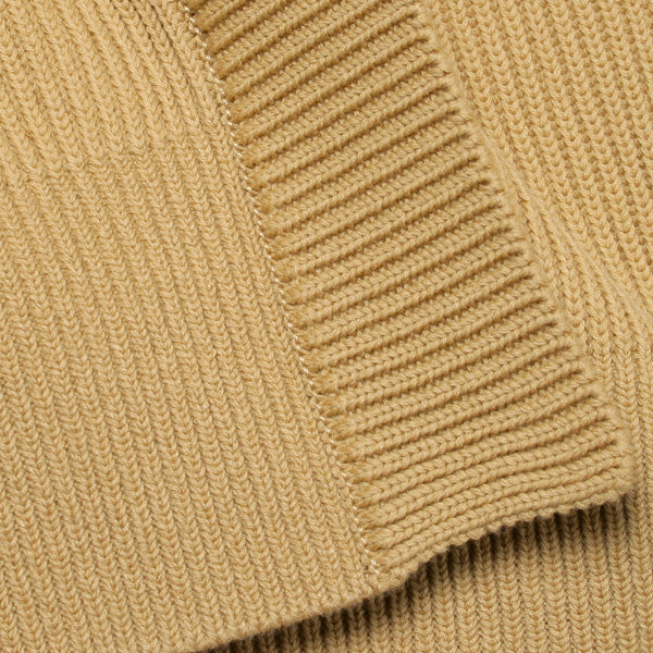 SUPER HARD TWIST RIB KNIT CARDIGAN