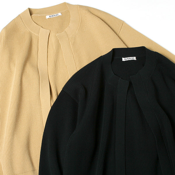 SUPER HARD TWIST RIB KNIT CARDIGAN