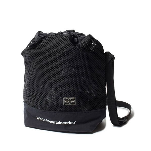 WM x PORTER MESH DRAWSTRING BAG