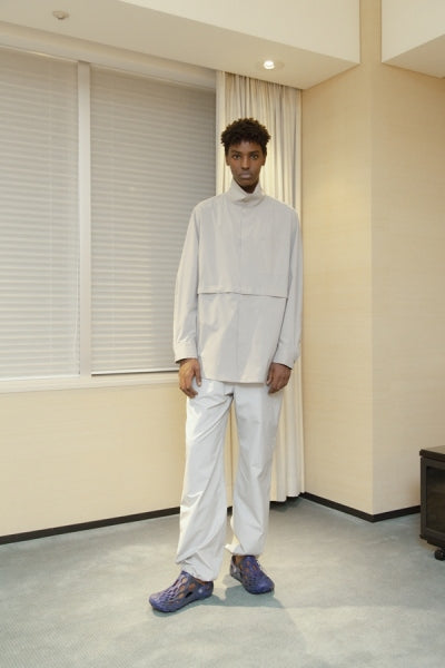 Polyester High Neck Shirt