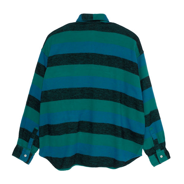 STRIPE FLANNEL BIG SHIRT