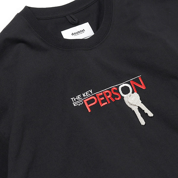 KEY PERSON EMBROIDERY T-SHIRT