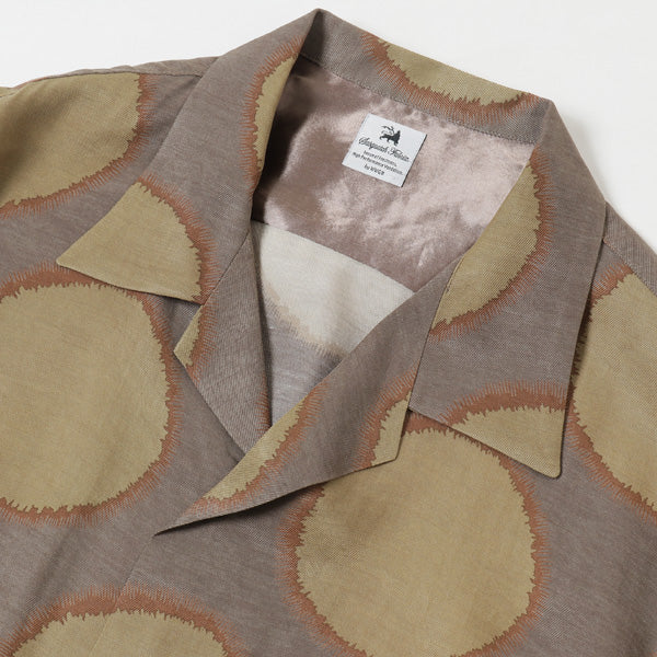 SUN DOTS OPEN COLLAR L/S SHIRT