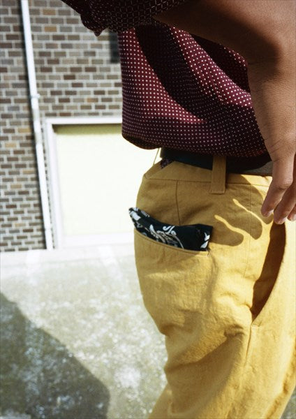 Hemp Tapared Ankle Cut Pants