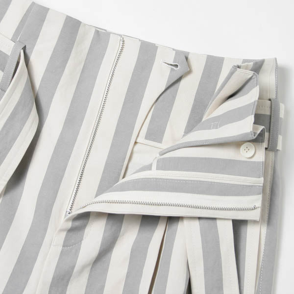 cotton linen paper bag waist pants