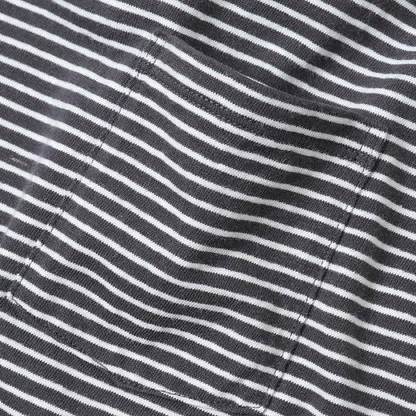 DWELLER S/S TEE COTTON JERSEY BORDER