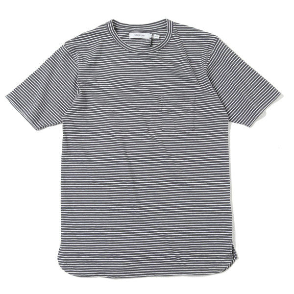 DWELLER S/S TEE COTTON JERSEY BORDER