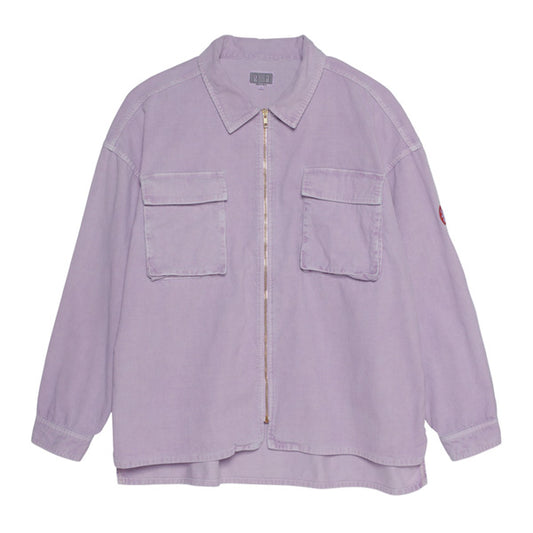 CORDUROY ZIP SHIRT JACKET