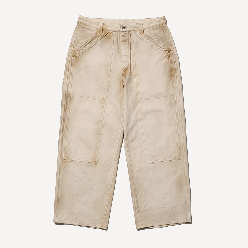 Vintage Silk Hemp Double Knee Pants