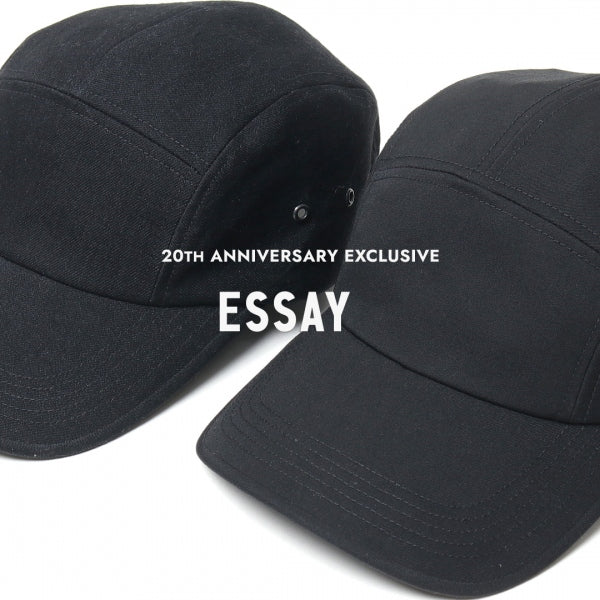 LONGBRIM JET CAP(WOOL GABARDINE)