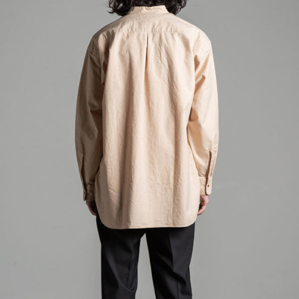 BAND COLLAR SHIRTS COMFORT FIT WILD COTTON TWILL