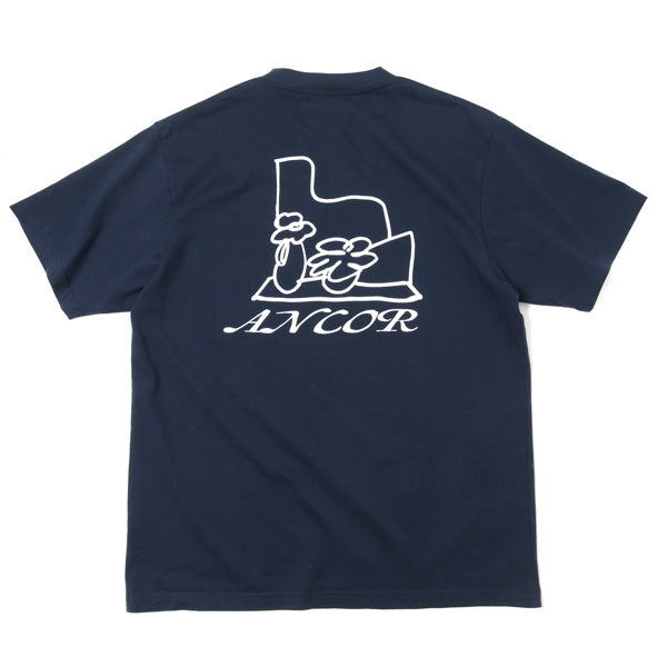 T-shirt Vases Bleus、Blancs