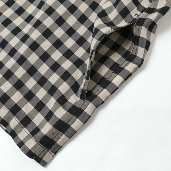 BLOCK CHECK H/S SHIRT