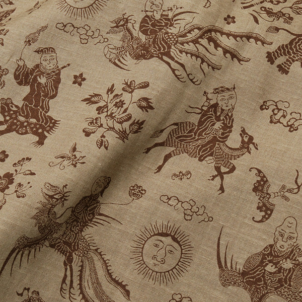 OLD NANPOU NOTCHED COLLAR H/S SHIRT