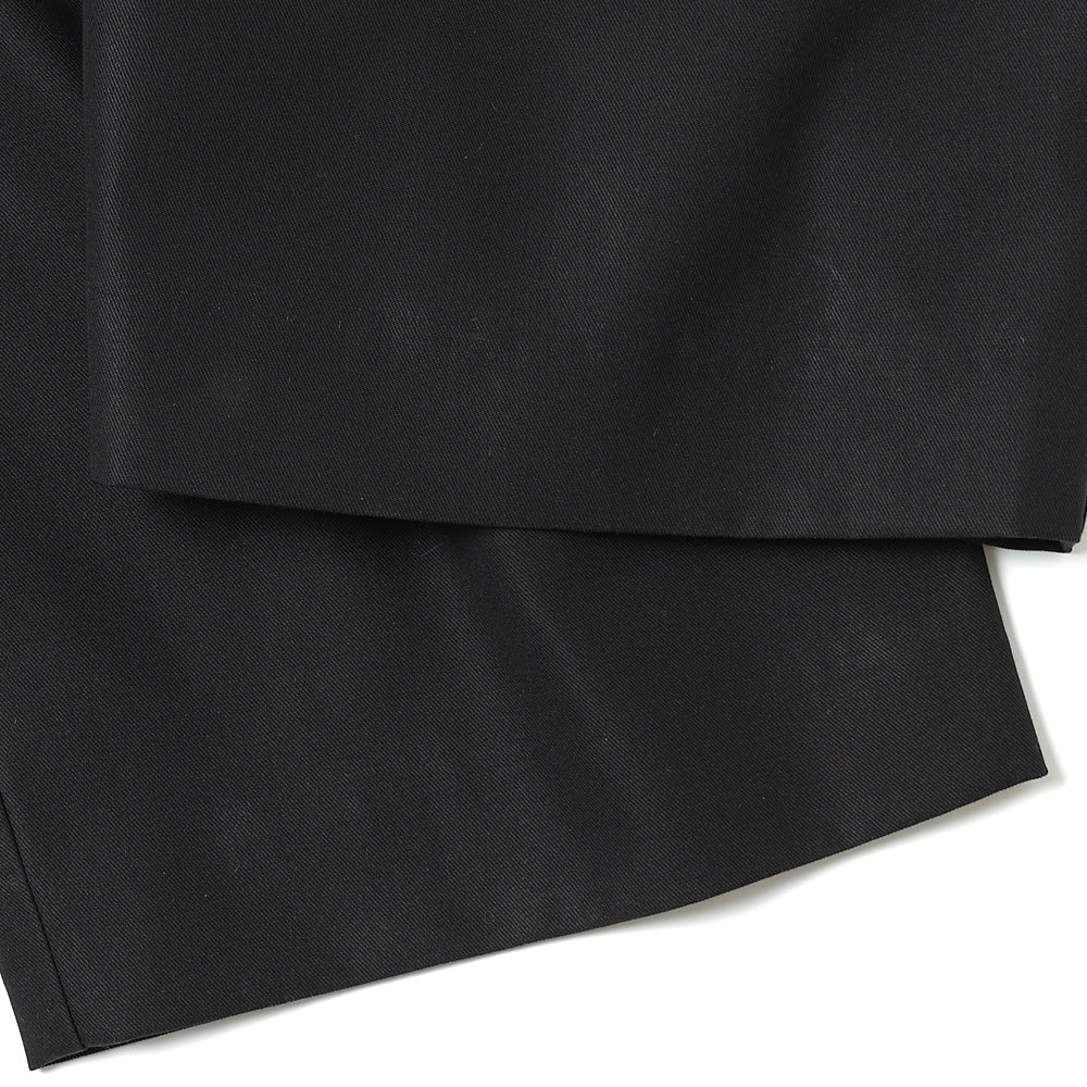 DOUBLE PLEATED EASY TROUSERS ORGANIC COTTON GABARDINE