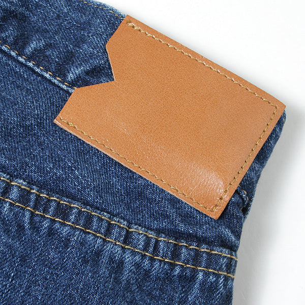 1TUCK WIDE SHORTS 12oz ORGANIC SELVEDGE DENIM