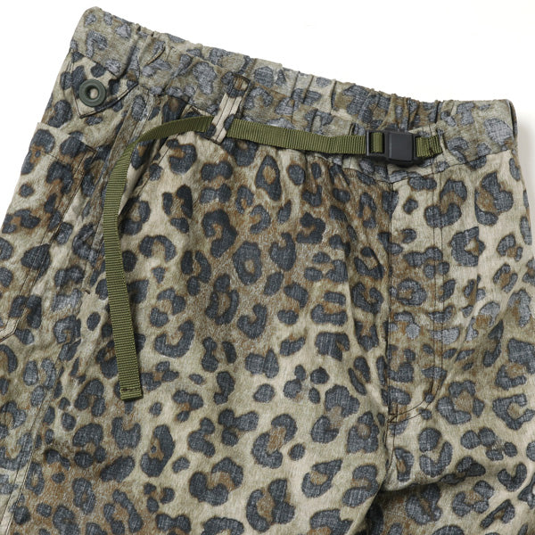 LEOPARD PRINTED EASY SHORT PANTS