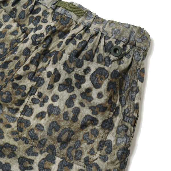 LEOPARD PRINTED EASY SHORT PANTS