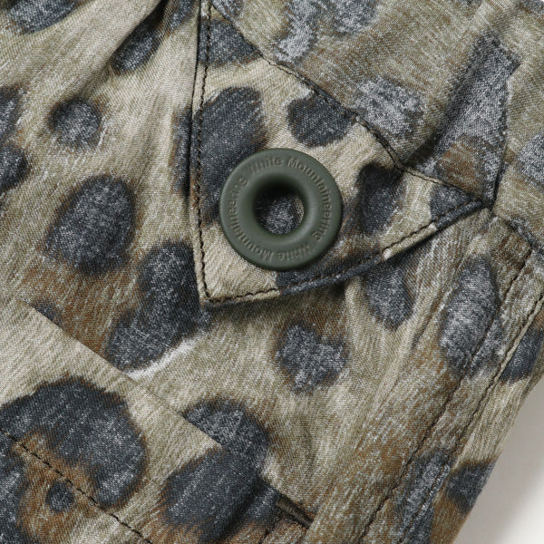 LEOPARD PRINTED EASY SHORT PANTS