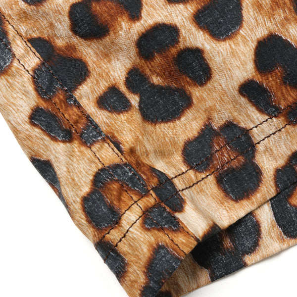 LEOPARD PRINTED EASY SHORT PANTS