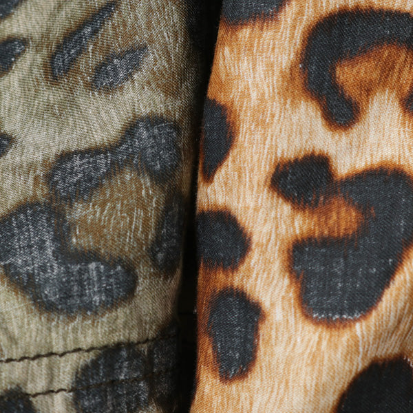 LEOPARD PRINTED EASY SHORT PANTS